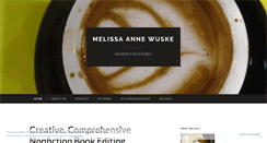 Desktop Screenshot of melissaannewuske.com